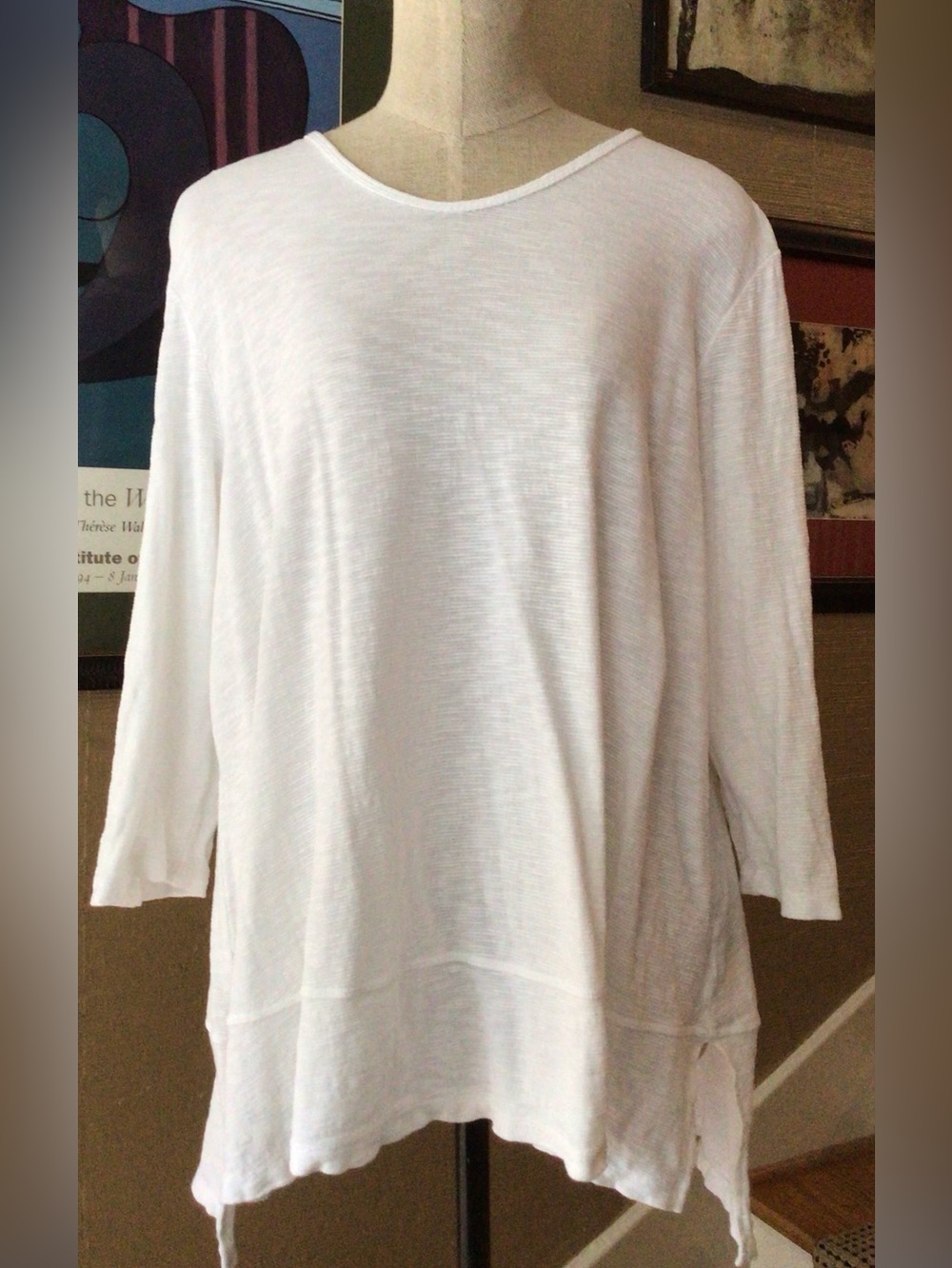 Prairie Cotton white tunic